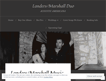Tablet Screenshot of landersmarshall.com